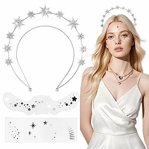 Обруч для волосся зі стразами Sta - Фото 1