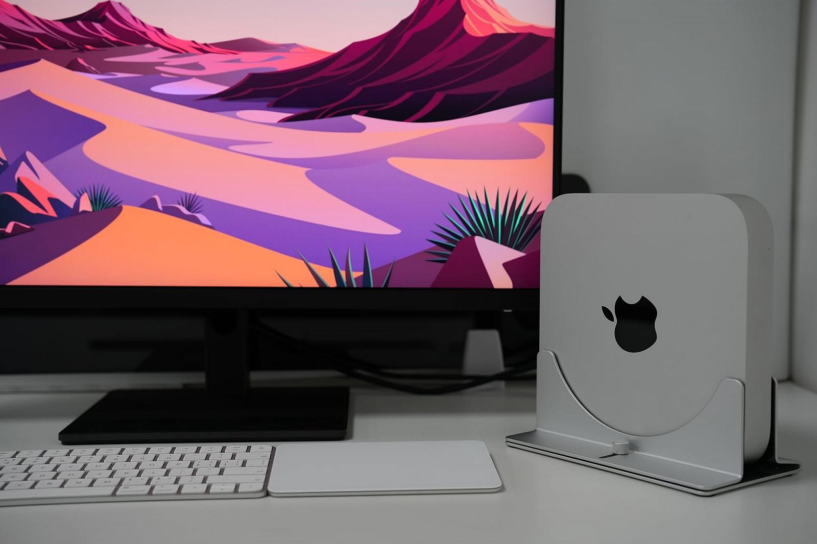 Підставка для Mac Mini M4, сріблястий тримач для Mac Mini M4/M4 Pro 2024-2026, вентиляція, розсіювання тепла, фото №5