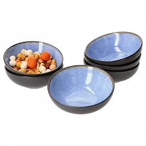 Миска MamboCat Reactive Glaze Набор из 6 круглых мисок для закусок и дипов - Фото 1