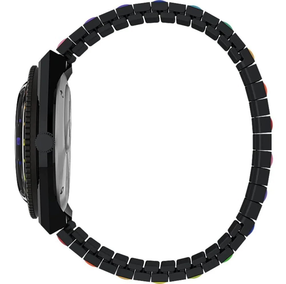 Женские аналоговые часы Timex Q Rainbow, фото №3 Женские аналоговые часы Timex Q Rainbow, фото №3