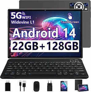 Планшет 10.1" DEERTIME E9 6+16/128Gb Android 14 8000 mAh Черный - Фото 1