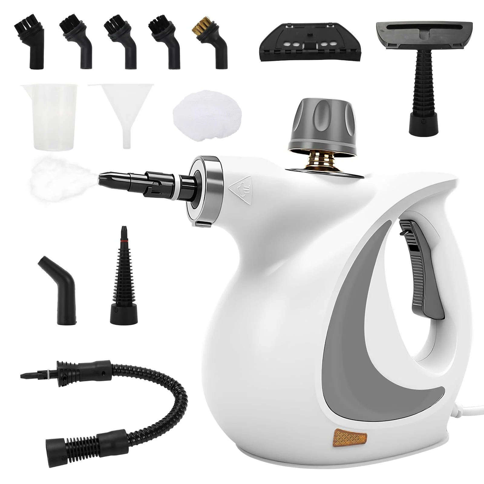 Ручний пароочисник 350 мл 3.2 Бар 13 аксесуарів, фото №1