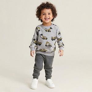 Пуловер Generisch Детский для мальчиков Хлопковая кофта с длинными рукавами Динозавр Экскаватор Трактор Планеты Спортивная кофта с длинными рукавами Спортивная одежда без капюшона Теплая Зима Весна Осень Топы 2-7 лет synthetic.ua - Фото 1