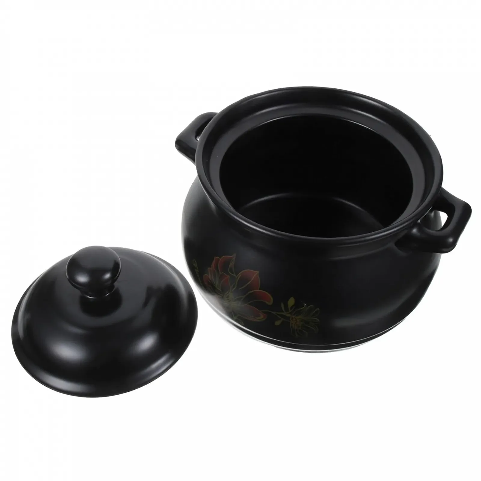 Каструля керамічна 2 л з кришкою термостійка, фото №1 Каструля керамічна 2 л з кришкою термостійка, фото №1