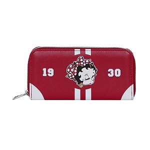 Кошелек Betty Boop Varsity Essential Бордовый 19 x 10 см synthetic.ua - Фото 1