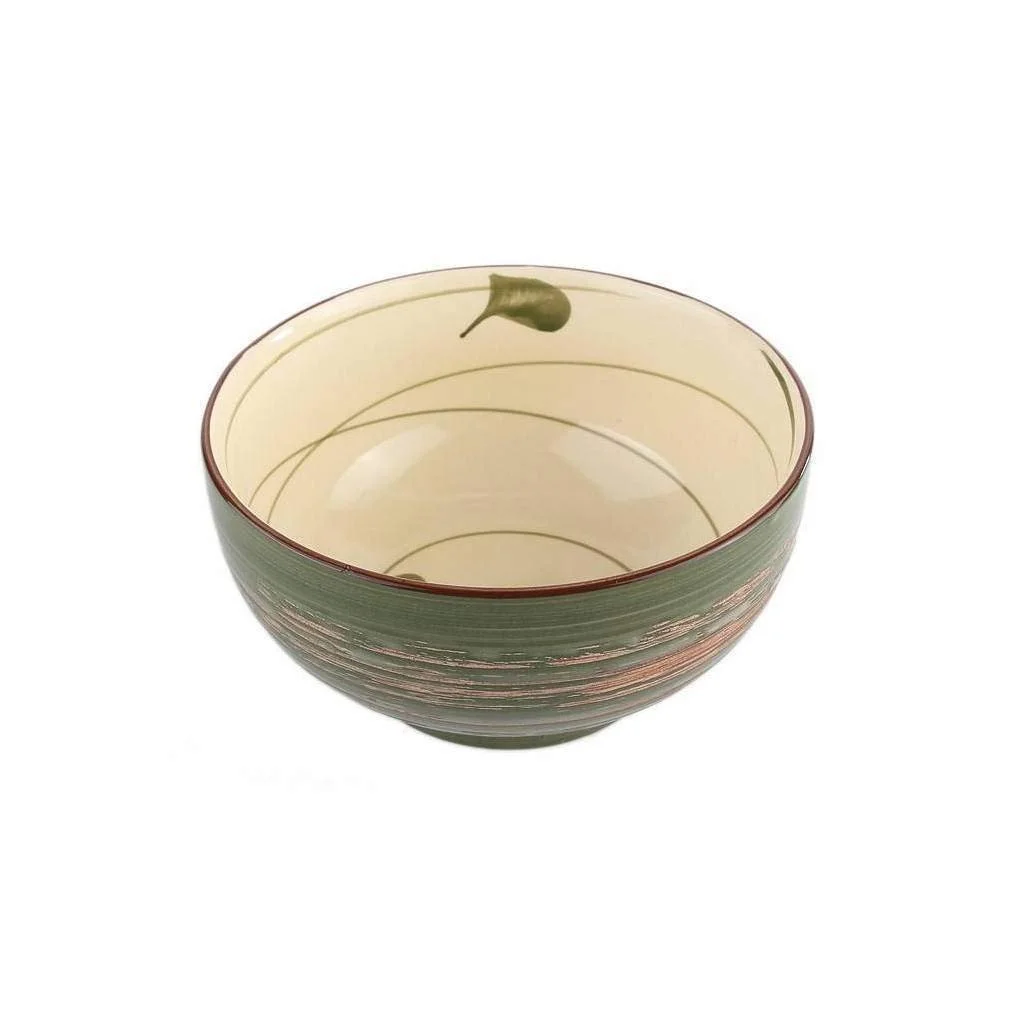 Большая японская миска lachineuse Zen Nippon, зеленый тон, 16.5 см, 1000 мл, фото №3