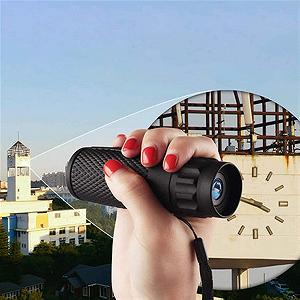 Монокуляр QHYTL 10x Высокоувеличенная многослойная синяя линза synthetic.ua - Фото 1