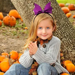 Обруч для волосся Lurrose Блискучий synthetic.ua - Фото 1