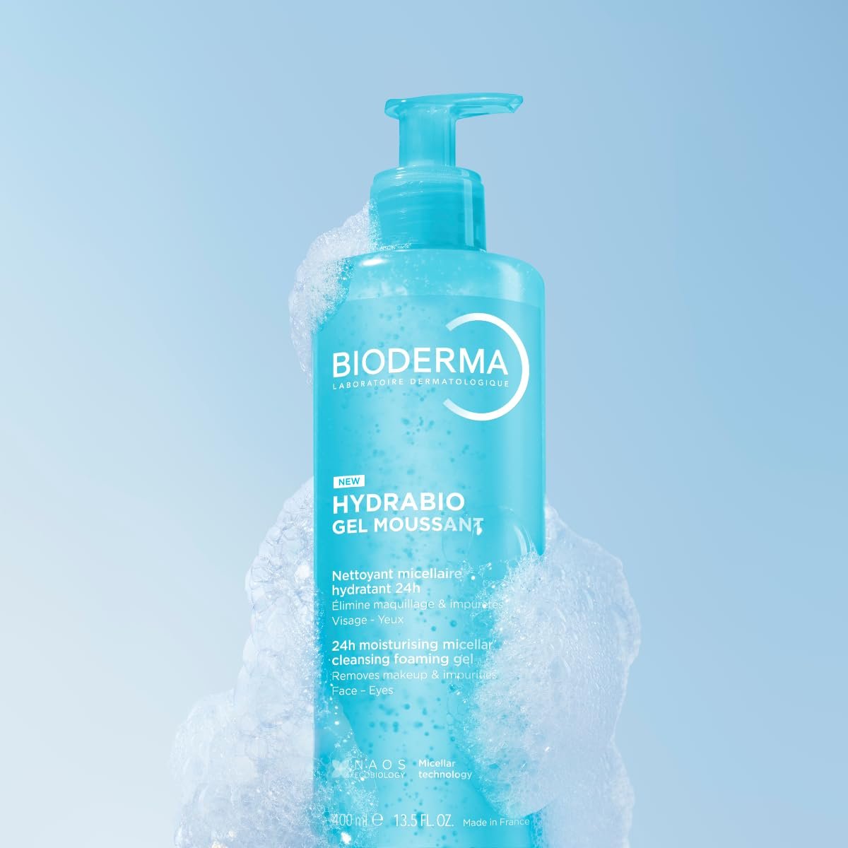 Очисний гель Bioderma Hydrabio Gel Moussant 400 мл, фото №2