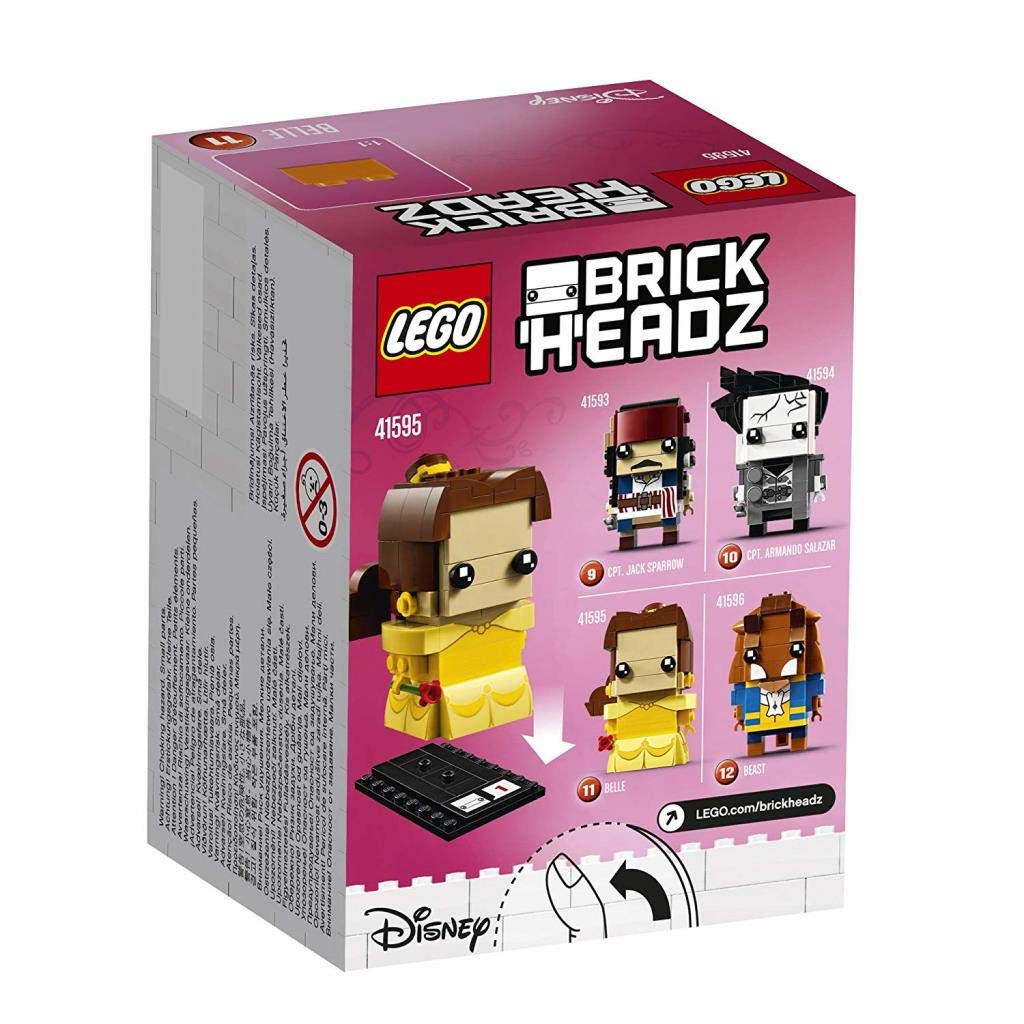 Конструктор LEGO 41595 BrickHeadz Disney Belle, фото №2