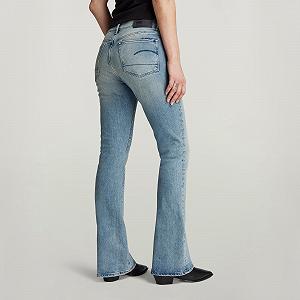 Женские джинсы G‑Star 3301 Flare Vintage Seashore - 28 synthetic.ua - Фото 1