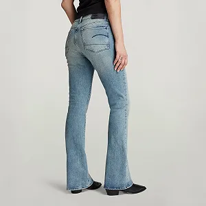 Женские джинсы G‑Star 3301 Flare Vintage Seashore - 28 synthetic.ua - Фото 1