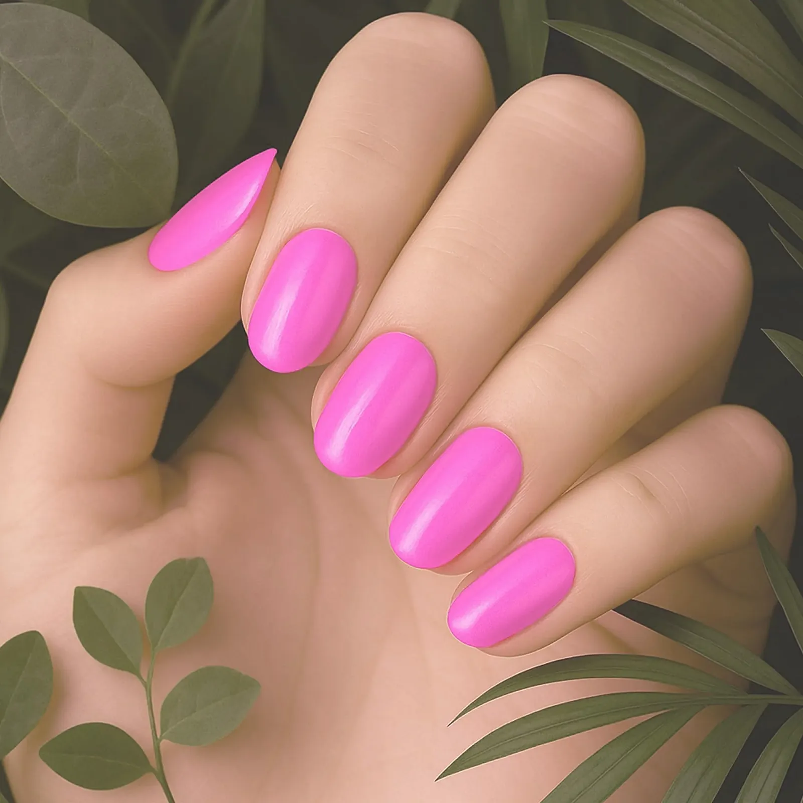 Гель-лак Emmi Nail Цветной Гель Ярко-розовый, 5 мл, фото №7