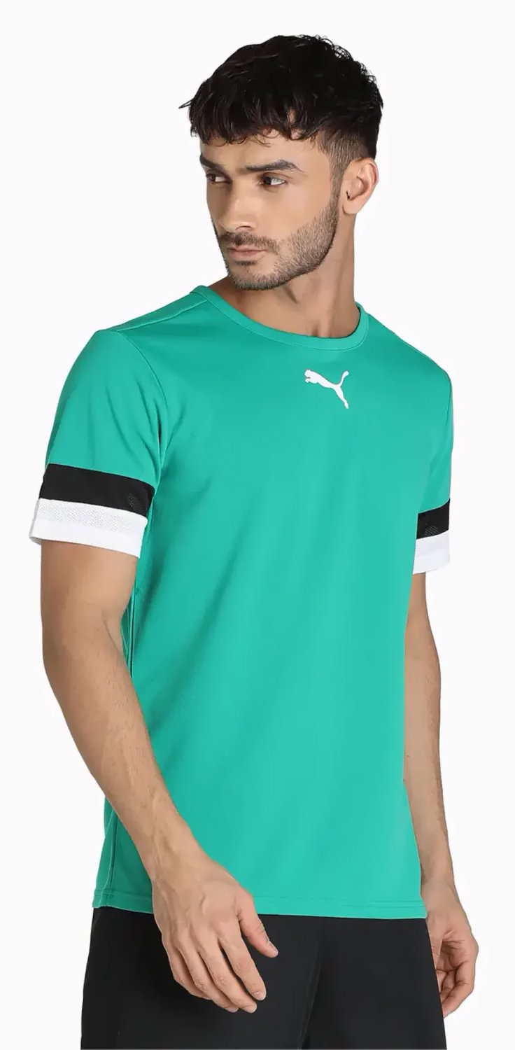 Футболка Puma teamRISE Jersey зелений  XL, фото №4