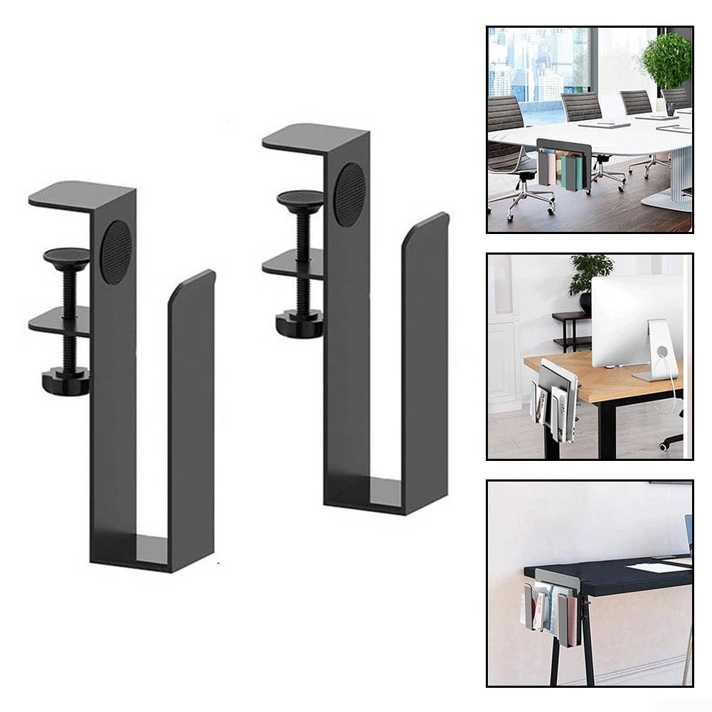 Регулируемая Настольная Подставка для Ноутбука, 2 шт. Эффективный Органайзер для Хранения Ноутбуков и Аксессуаров без Сверления, фото №4 Регулируемая Настольная Подставка для Ноутбука, 2 шт. Эффективный Органайзер для Хранения Ноутбуков и Аксессуаров без Сверления, фото №4