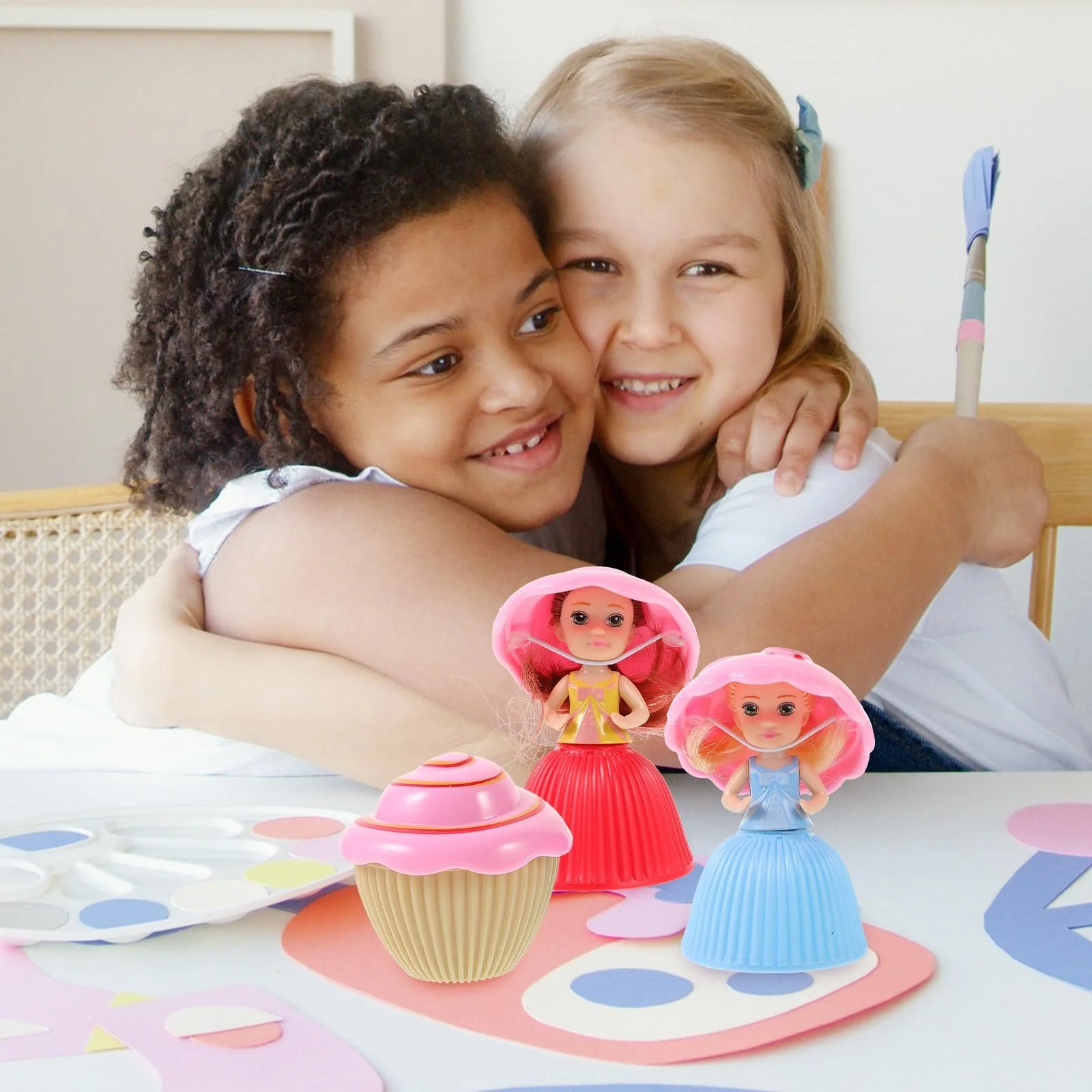 Лялька Toyvian Міні Ляльки Принцеси для Дівчаток Іграшка-кекс, 6 шт, фото №8