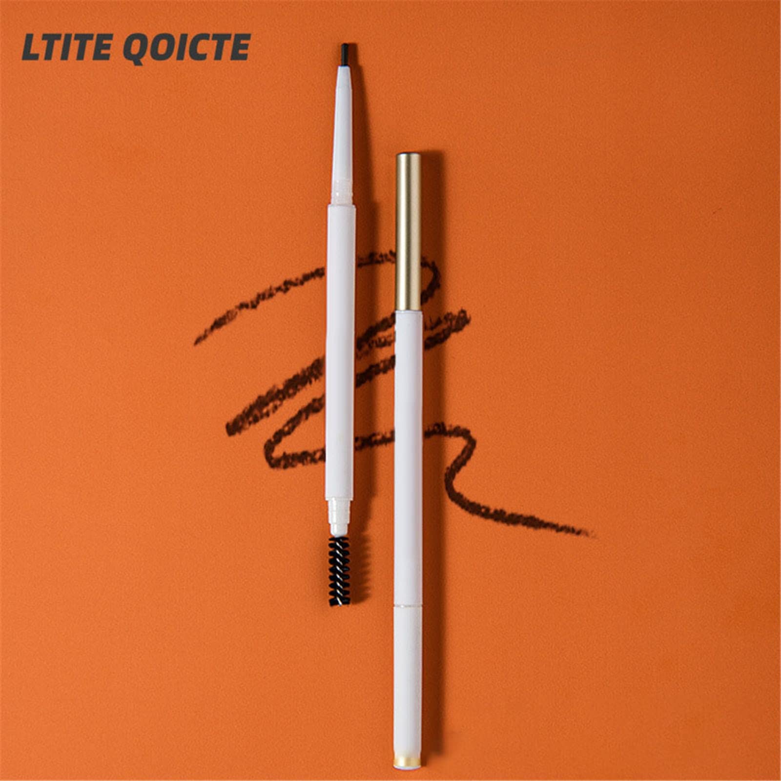 Гель для укладки бровей Водостойкий карандаш для бровей Ультратонкая механическая ручка для рисования и заполнения тонких бровей Веганская (черный, один размер), фото №3 Гель для укладки бровей Водостойкий карандаш для бровей Ультратонкая механическая ручка для рисования и заполнения тонких бровей Веганская (черный, один размер), фото №3