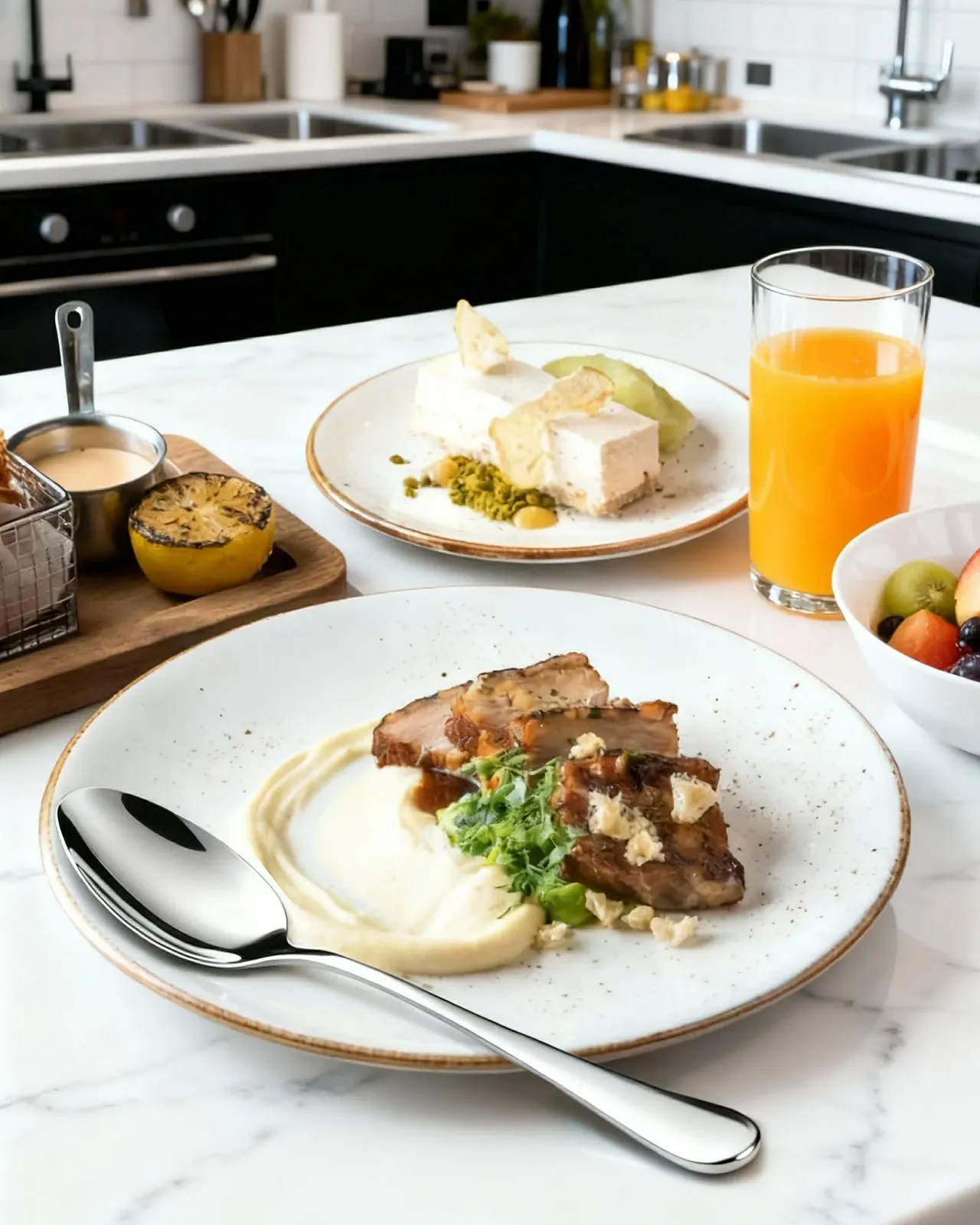 Ложки столові, 6 штук, 20 см, з нержавіючої сталі, фото №5