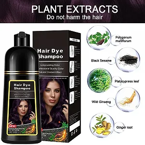 Шампунь-фарба AMZSEA Natural Violet Tint 3-в-1 для сивого волосся, фіолетовий, 500 мл ціна на synthetic.ua - Фото 1 Шампунь-фарба AMZSEA Natural Violet Tint 3-в-1 для сивого волосся, фіолетовий, 500 мл synthetic.ua - Фото 1