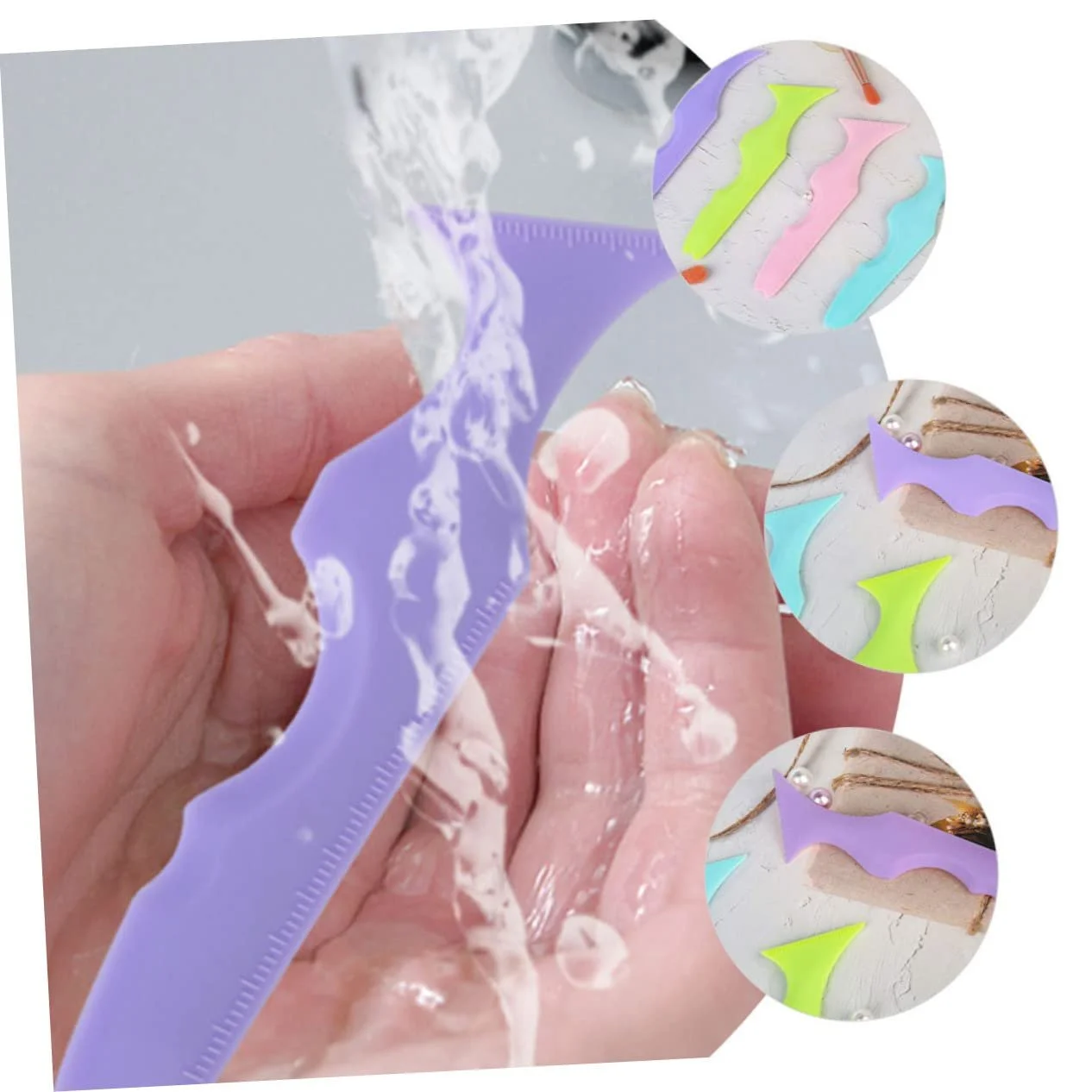 Трафарет для подводки FRCOLOR Силиконовая, фото №6