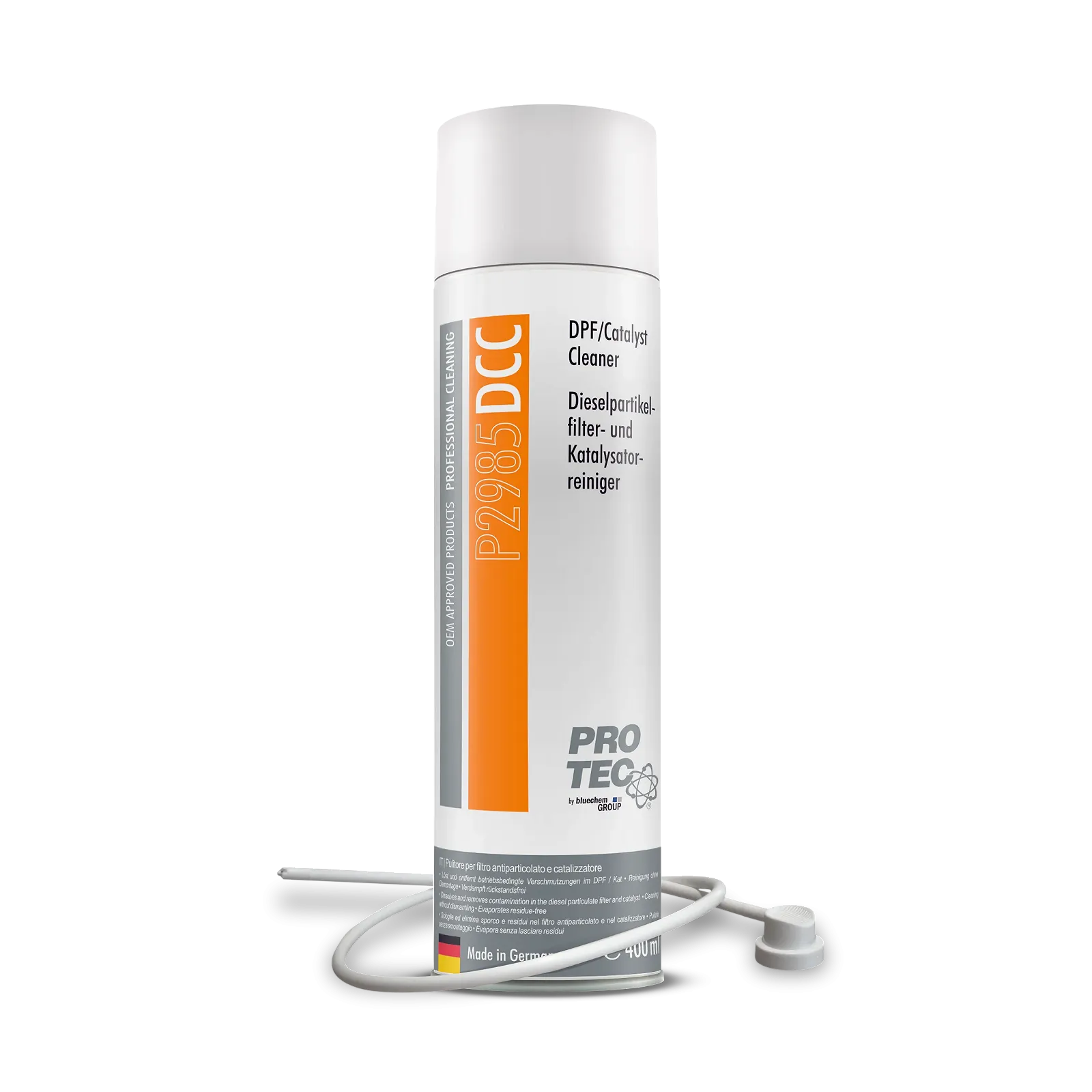 Очищувач сажового фільтра та каталізатора PROTEC 2x 400мл P2985, фото №2