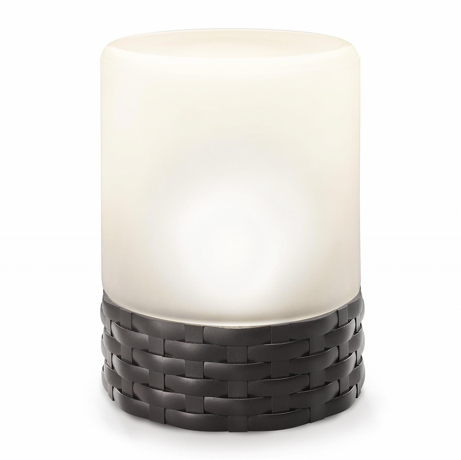 Настільна лампа Esotec 102075 Сонячна В стилі ротанга Скляна 15 см, фото №1