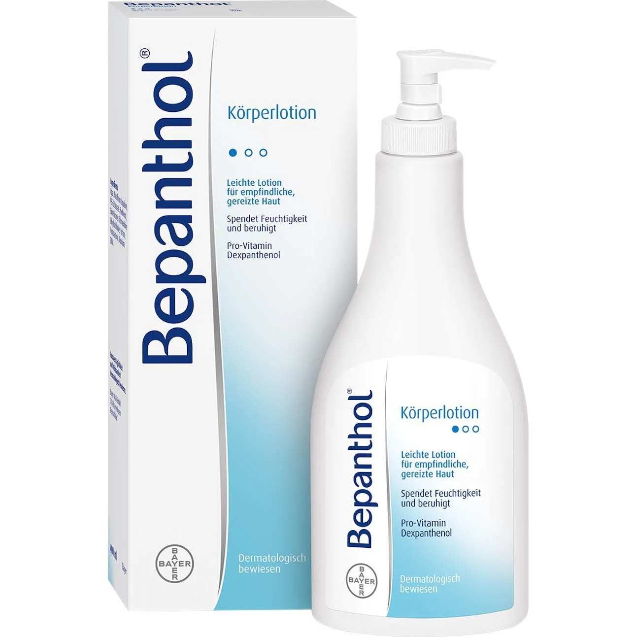 Лосьйон для тіла Bepanthol Флакон з дозатором, фото №1 Лосьйон для тіла Bepanthol Флакон з дозатором, фото №1