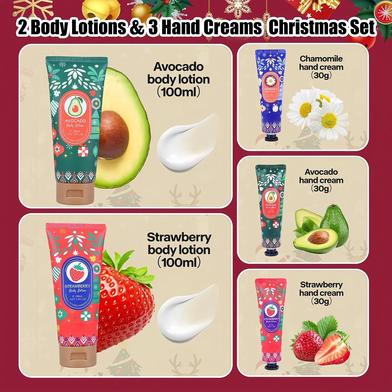 Набір кремів для рук і лосьйонів для тіла Travel Pack 5 шт, фото №2 Набір кремів для рук і лосьйонів для тіла Travel Pack 5 шт, фото №2