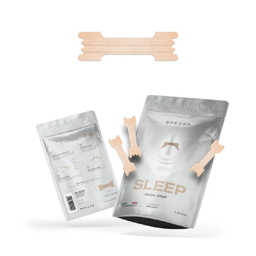Носовые пластыри для сна Brezza Sleep 30 шт, телесный цвет для улучшения сна мгновенное облегчение от заложенного носа, фото №1 Носовые пластыри для сна Brezza Sleep 30 шт, телесный цвет для улучшения сна мгновенное облегчение от заложенного носа, фото №1