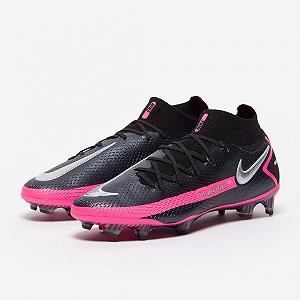 Кросівки Nike Phantom GT Elite DF FGBlack Pink Blast 46 synthetic.ua - Фото 1