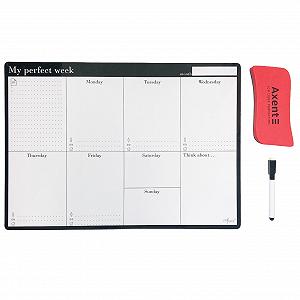 Магнитный Планер на неделю My Perfect Week Классик LifeFLUX А3 черно-белый Магнитный Планер на неделю My Perfect Week Классик LifeFLUX А3 черно-белый