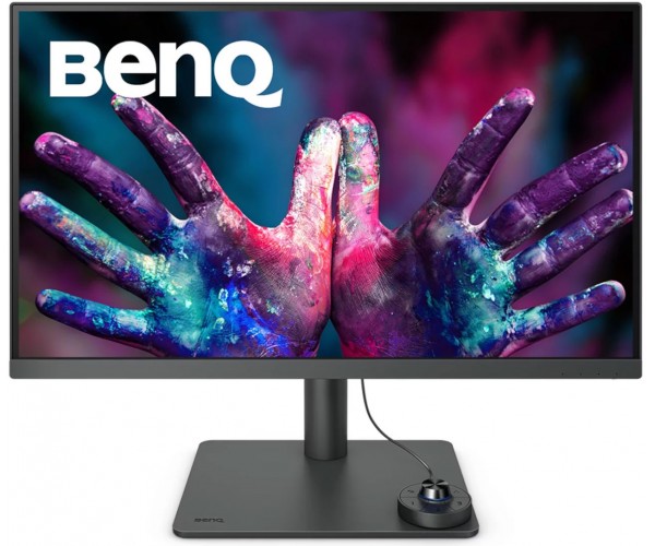 Монітор TFT 27" BenQ PD2705U 4K UHD IPS 99 sRGB HDMI DP USB-C USB-hub HAS колонки темно-сірий, фото №1