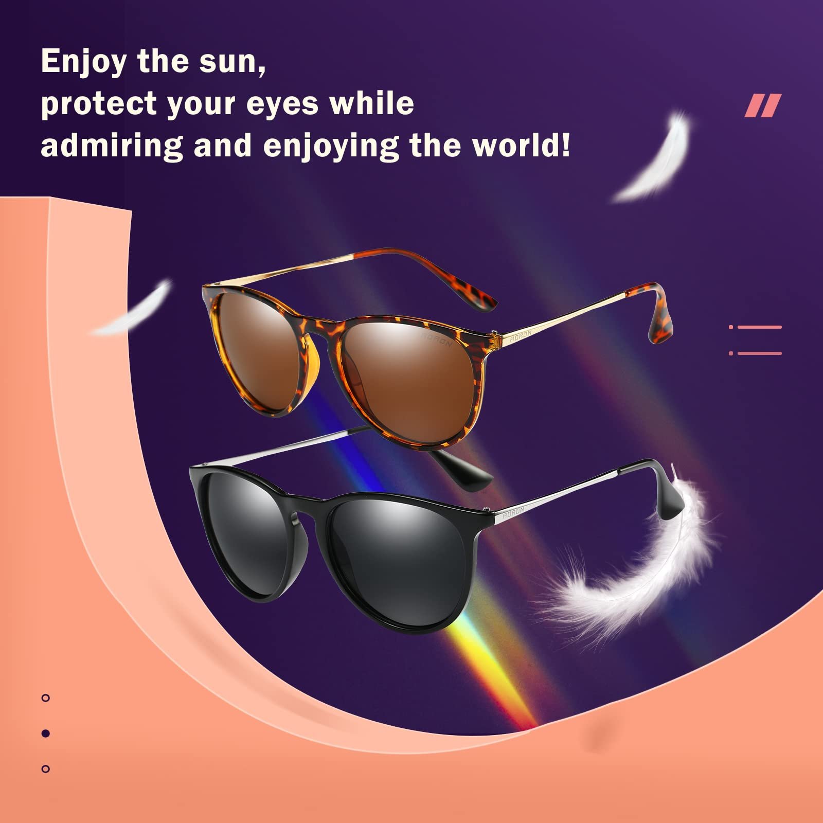 Сонцезахисні окуляри Жіночі Поляризовані Ретро Круглі UV400, фото №4 Сонцезахисні окуляри Жіночі Поляризовані Ретро Круглі UV400, фото №4
