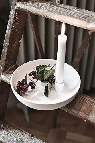 Свічник Storefactory Lidatorp XL Білий Кераміка H x W 26 x 7 см, фото №2