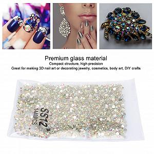 Стеклянные кристаллы для одежды, 5760 штук, аксессуары для украшений своими руками synthetic.ua - Фото 1