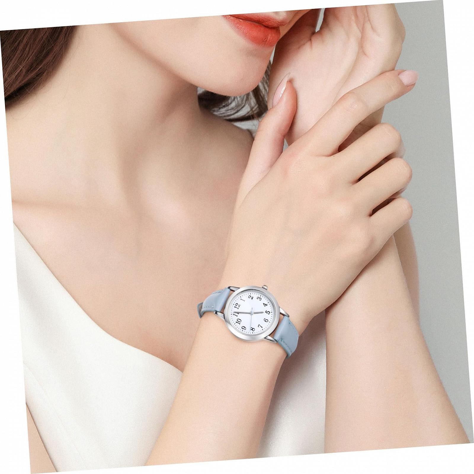 Жіночий годинник NOLITOY Кварцовий,, повсякденний PU шкіряний ремінець, фото №5