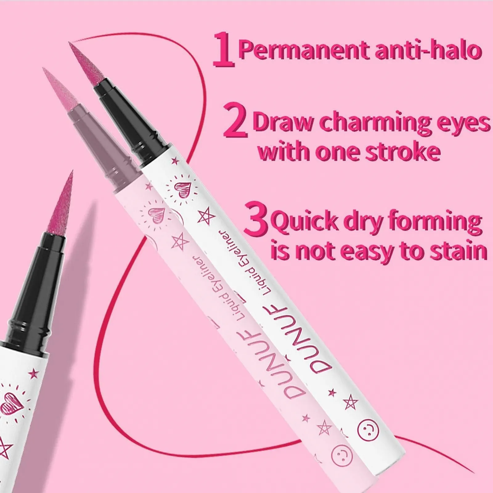 Рідка Підводка для очей Baok, фото №5