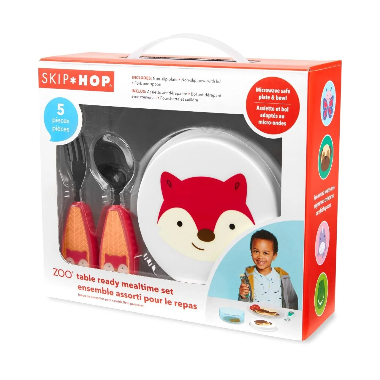 Дитячий набір посуду Fox, фото №1