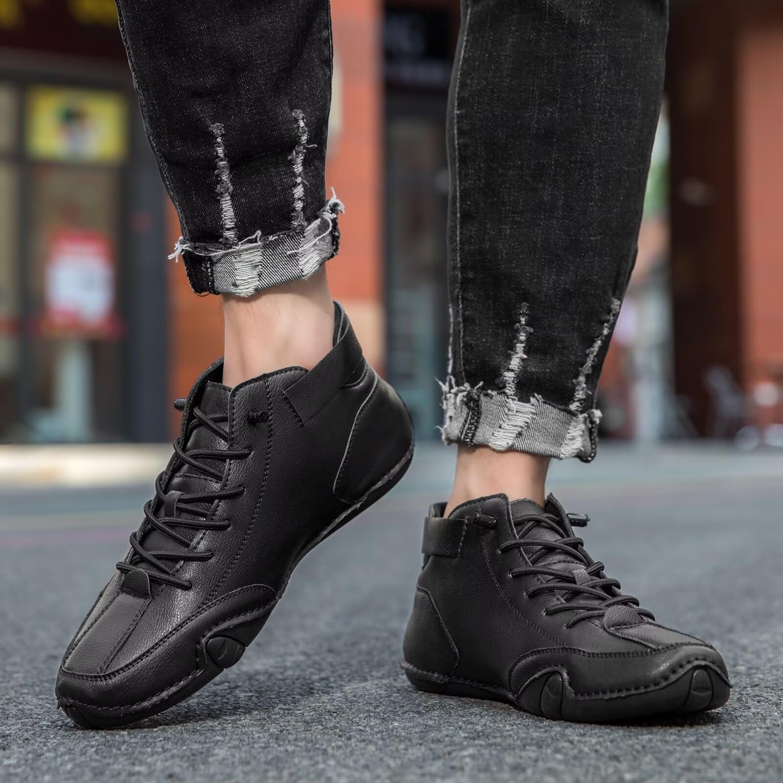 Зимові Черевики ClassyMan Ортопедичне Взуття Утеплені Зимові Чоботи з Хутра Тхора Шкіряні Водонепроникні Унісекс, фото №4 Зимові Черевики ClassyMan Ортопедичне Взуття Утеплені Зимові Чоботи з Хутра Тхора Шкіряні Водонепроникні Унісекс, фото №4