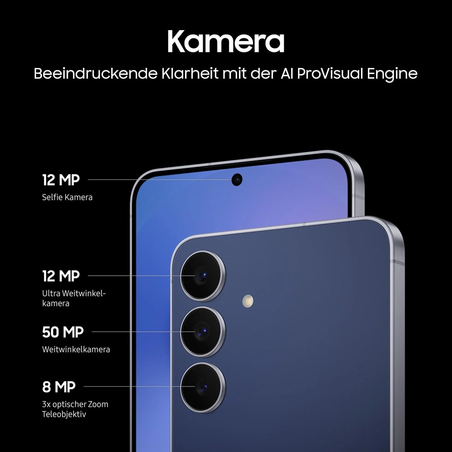 Смартфон Samsung Galaxy S25 FE з Galaxy AI, 6.7 дюймів FHD дисплей, 50 МП камера, 256 ГБ памʼяті, 8 ГБ RAM, 4900 мАг батарея, JetBlack, фото №5