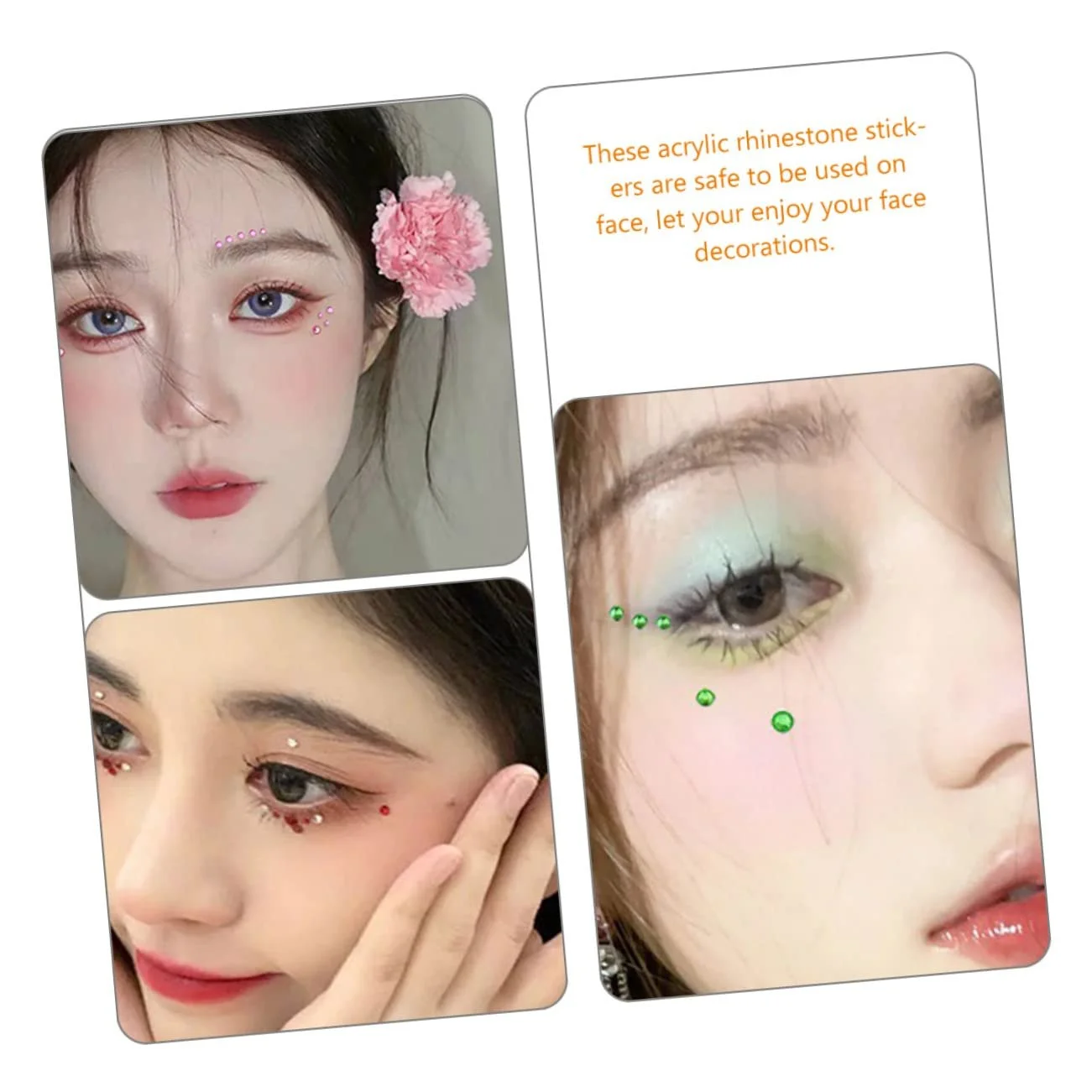 Самоклеючі кристали FRCOLOR 12 аркушів Різнокольорові, фото №6