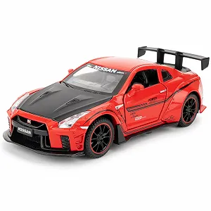 Іграшкова Машинка Nissan GTR R35 Modified LB Wide Body 1/32 Червоний - Фото 1