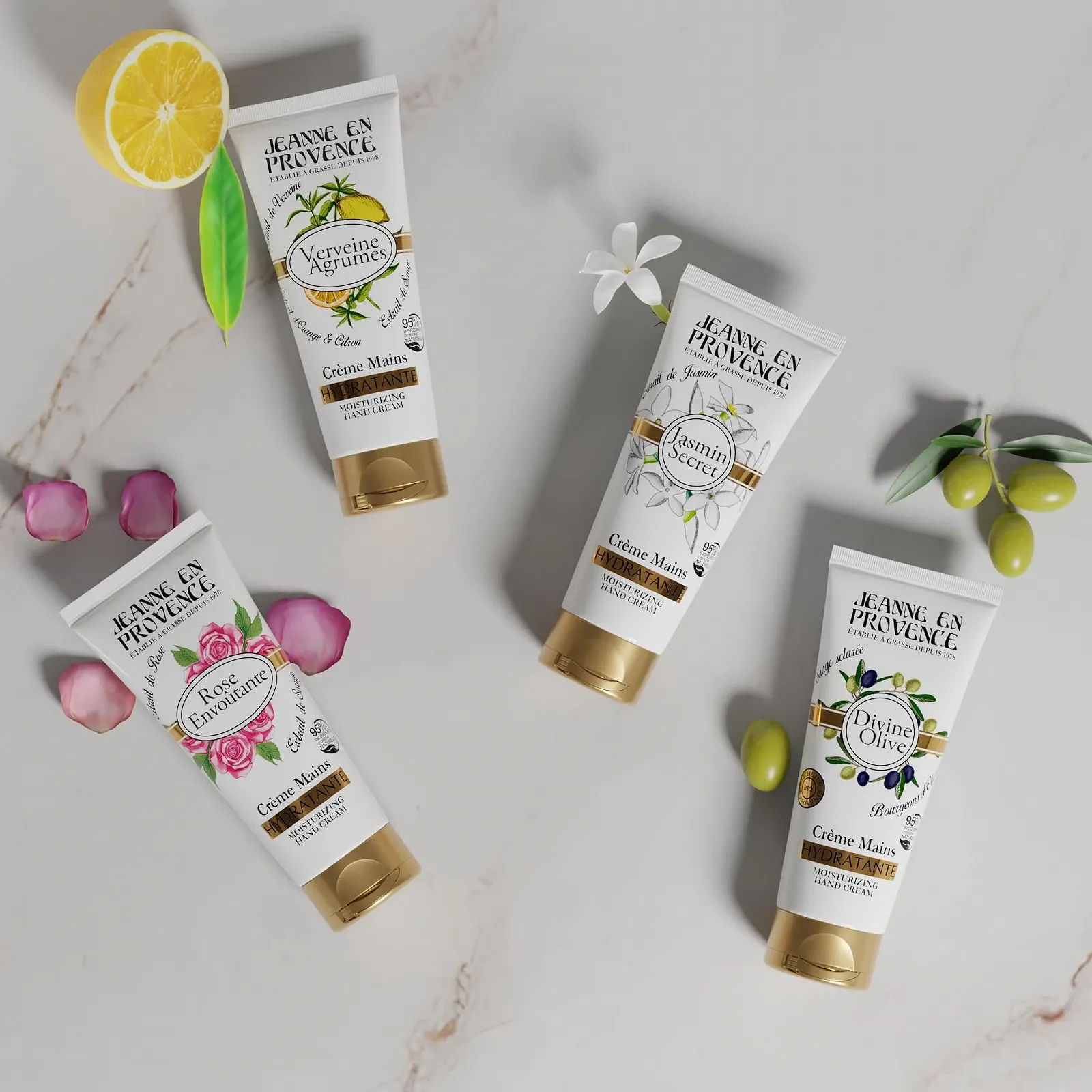 Крем для рук Jeanne en Provence Divine Olive, фото №5