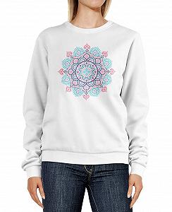 Джемпер женский Neverless Этнический принт - Фото 1