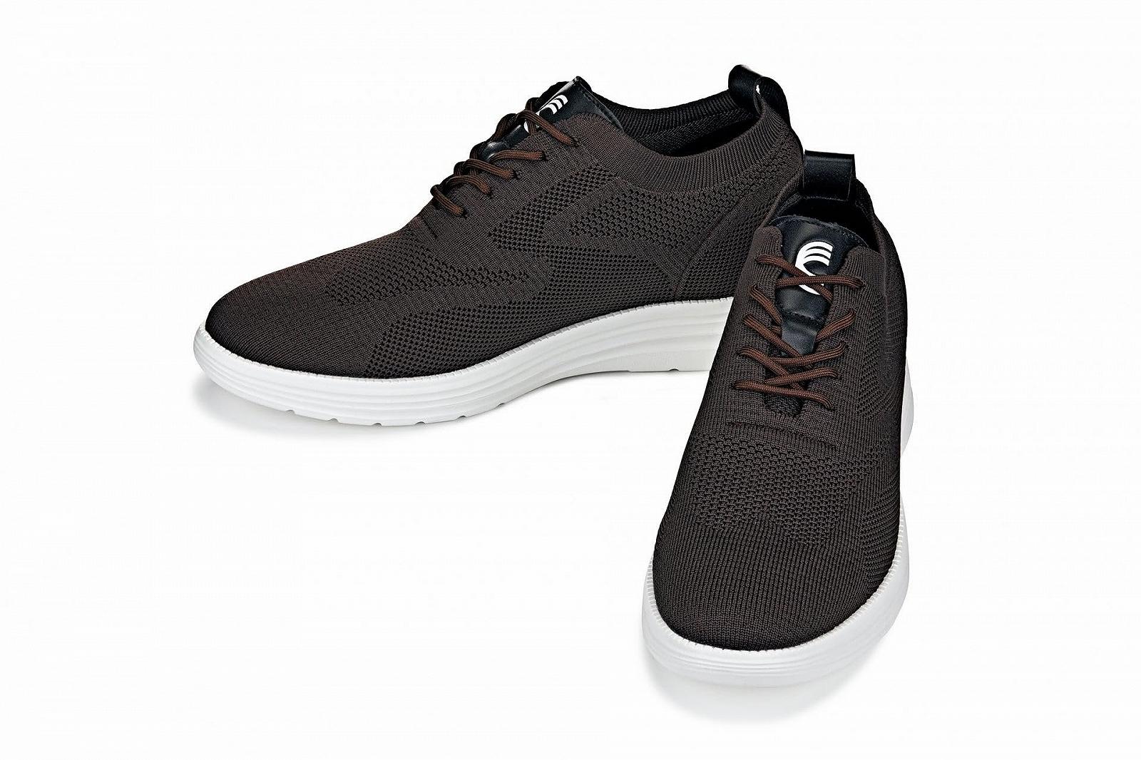 Кросівки CALTO Чоловічі Збільшуючі зріст Невидимі Легкі Спортивні на шнурівці - 7 см, фото №5