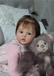 Кукла iCradle Reborn 60 см Reborn Baby Doll Мальчик 24 дюйма Реалистичная Кукла из Мягкого Силикона Подарочный Набор для Детей от 3 Лет synthetic.ua - Фото 1