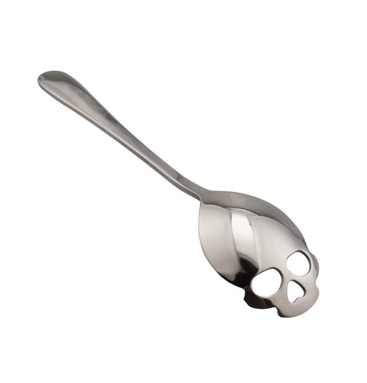 Ложка Wahdawn Череп з нержавіючої сталі для кави, чаю, цукру, подарунок на Хелловін, 4 шт, фото №7