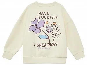 s.Oliver Толстовка Oversize с принтом на спине - Inside Brushed synthetic.ua - Фото 1