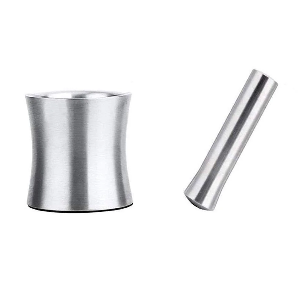 Ступка з товкачиком нержавіюча сталь, фото №1