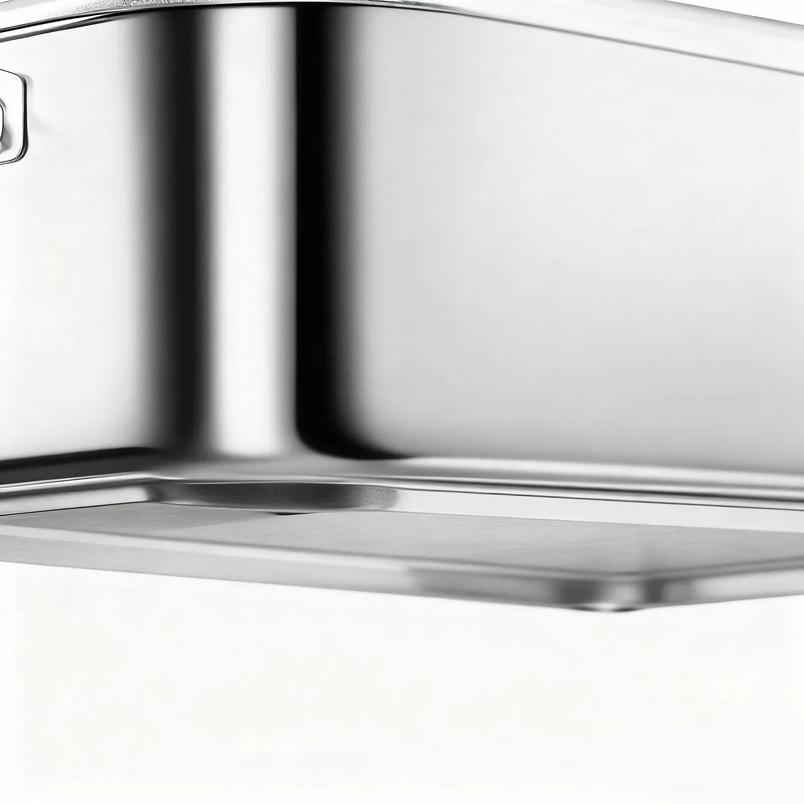 Форма для выпечки из нержавеющей стали с крышкой и ручками для лазаньи и пиццы, фото №8